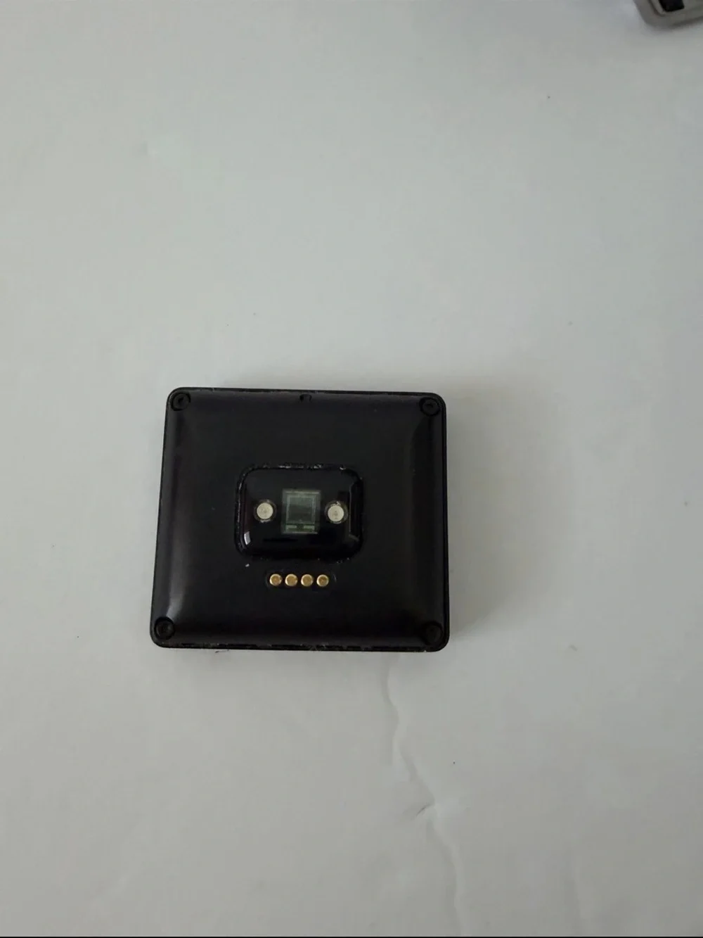 fitbit Blaze Silver Frame with Black Band and Charger